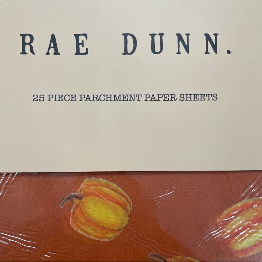 NEW Rae Dunn GATHER 25pc Parchment Paper π©βπ³πͺ - Picture 3 of 4